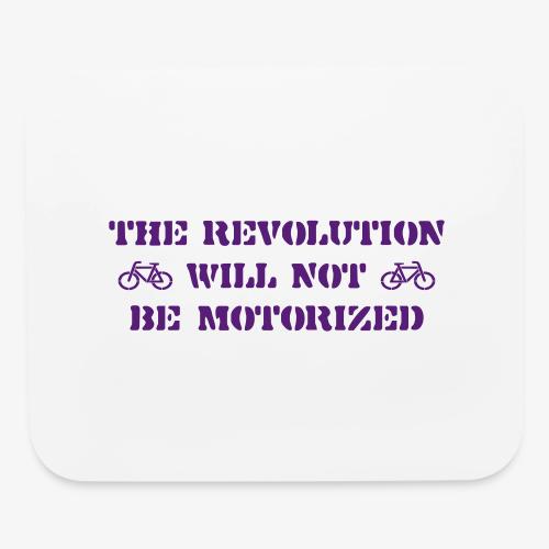 The Revolution Will Not Be Motorized - Mouse pad Horizontal
