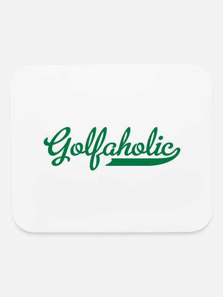 golf - Mouse pad Horizontal - white - Front