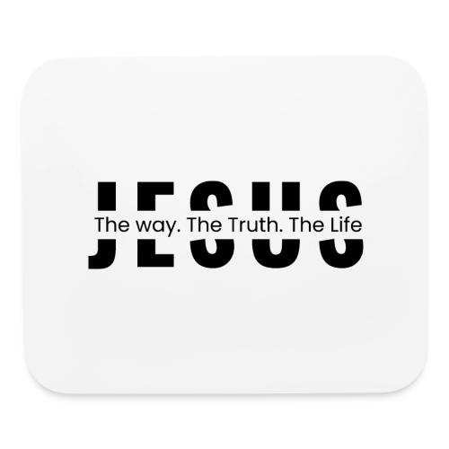Jesus the Truth and the Life Bible Verse Merch - Mouse pad Horizontal