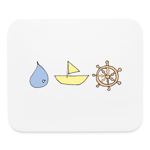 Drop, Ship, Dharma - Mouse pad Horizontal