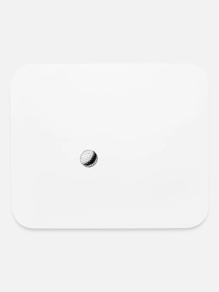 Golf - Mouse pad Horizontal - white - Front