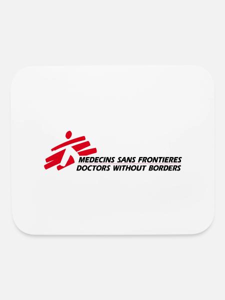 doctors without borders - Mouse pad Horizontal - white
