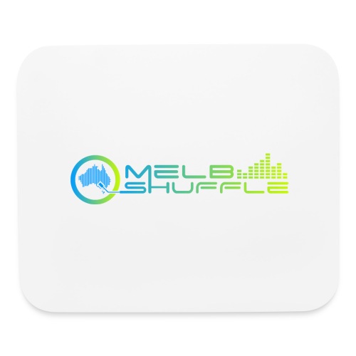 Melbshuffle Gradient Logo - Mouse pad Horizontal