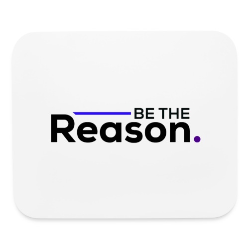 Be the Reason Logo (Black) - Mouse pad Horizontal