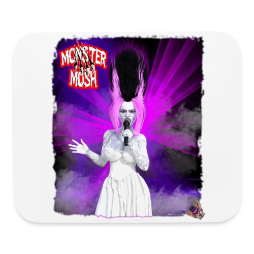 Monster Mosh Bride Of Frankie Singer Gown Variant - Mouse pad Horizontal