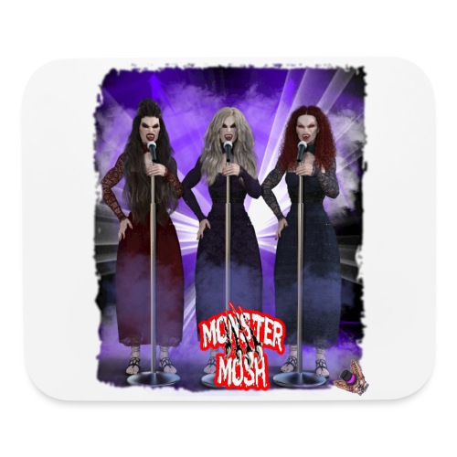 Monster Mosh Dracs Brides Backing Vocals - Mouse pad Horizontal