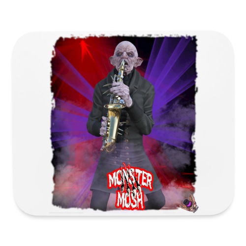 Monster Mosh Nosferatu Saxophone - Mouse pad Horizontal