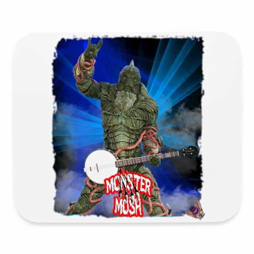 Monster Mosh Creature Banjo Player - Mouse pad Horizontal