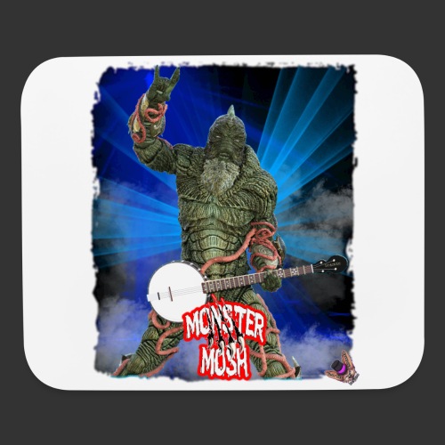 Monster Mosh Creature Banjo Player - Mouse pad Horizontal