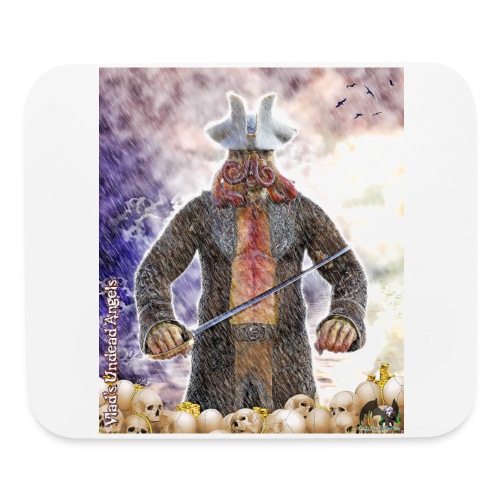 Undead Angels Pirate Captain Kutulu F002B - Mouse pad Horizontal