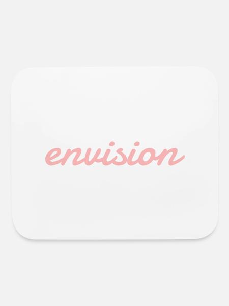 Envision - Mouse pad Horizontal - white - Front