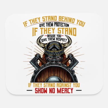 Cool Viking Quotes Nordic Warrior Celtic Saying' Mouse Pad | Spreadshirt