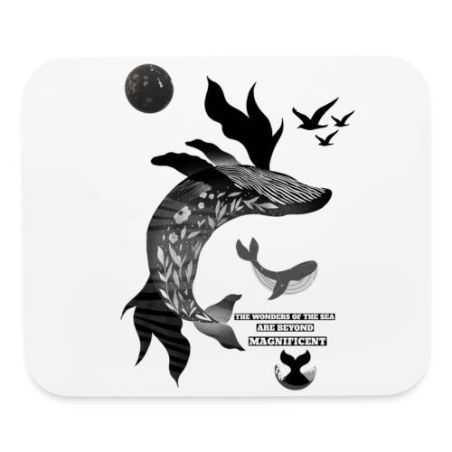 The Wonders Of The Sea - Mouse pad Horizontal