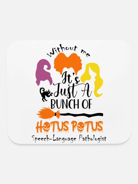 Speech Therapy Shirt, Speech Therapy Sweater - Mouse pad Horizontal - white - Front