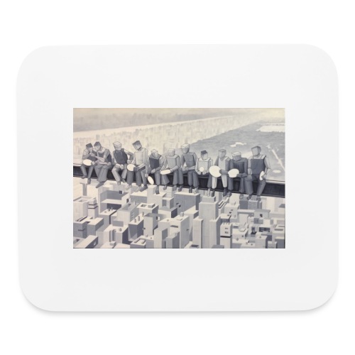 Skybox. Historical Twist (Grayscale) - Mouse pad Horizontal