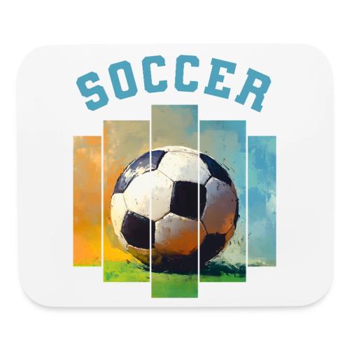 Soccer Ball Vibes - Mouse pad Horizontal