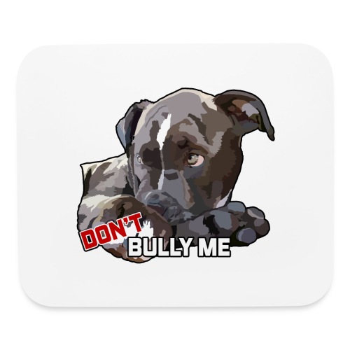 Cute Baby Pit Bull Puppy - Anti Bullying - Mouse pad Horizontal