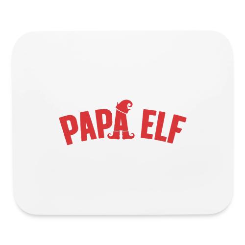 Papa Elf in Red - Mouse pad Horizontal
