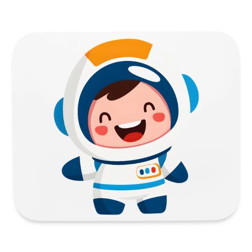Joyful Baby Astronaut - Mouse pad Horizontal