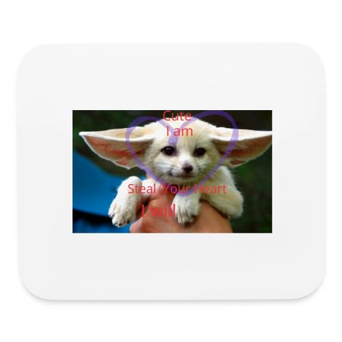 baby fox - Mouse pad Horizontal