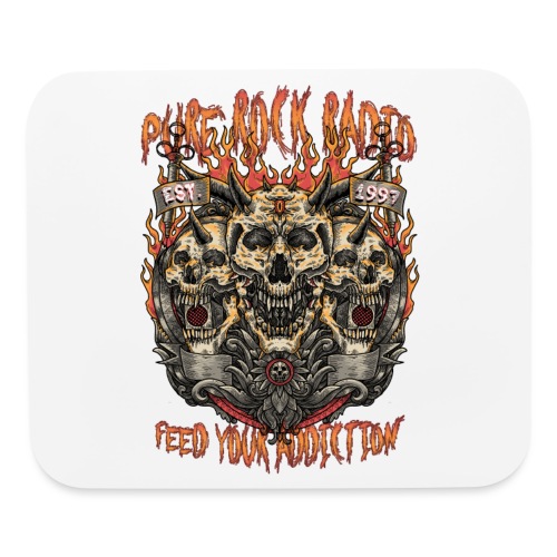 PRR Molenoise Skull (Front Only) - Mouse pad Horizontal