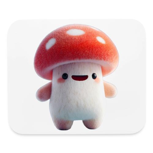 Mushroom: Red Forest Friend - Mouse pad Horizontal