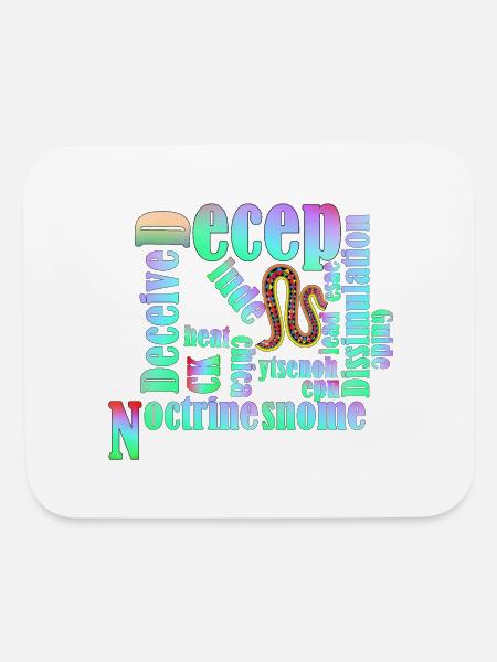 Come out from - Mouse pad Horizontal - white