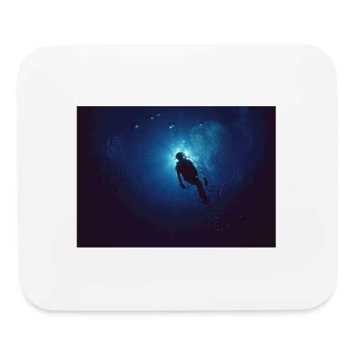 The Aussie Diver - Mouse pad Horizontal
