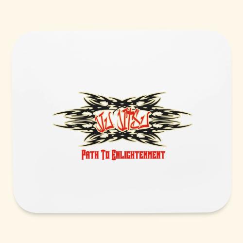 JiuJitsuPathToEnligt_wbTD - Mouse pad Horizontal