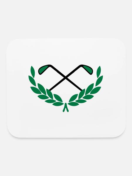 golf - Mouse pad Horizontal - white - Front
