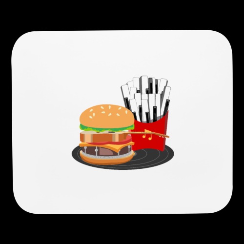 Fast Food Rocks - Mouse pad Horizontal
