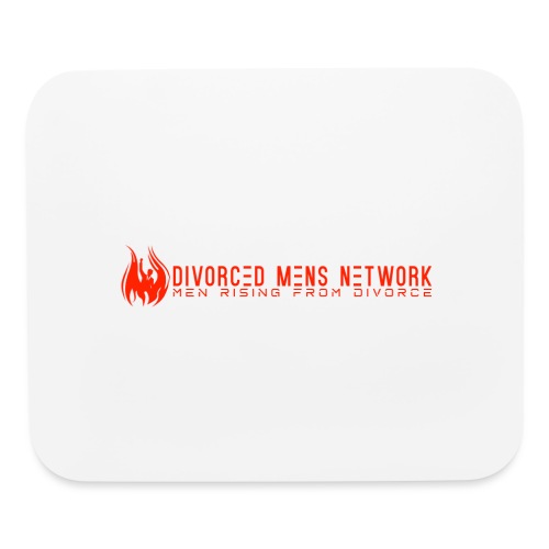 Divorced Mens Network RED 01 - Mouse pad Horizontal