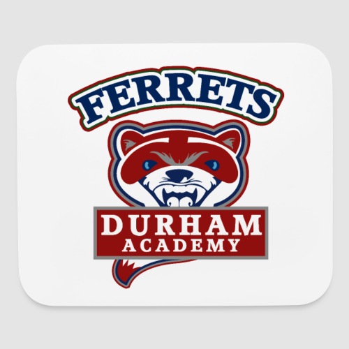 durham academy ferrets sport logo - Mouse pad Horizontal