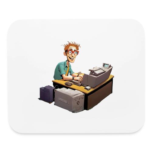 Hard At Work - Mouse pad Horizontal