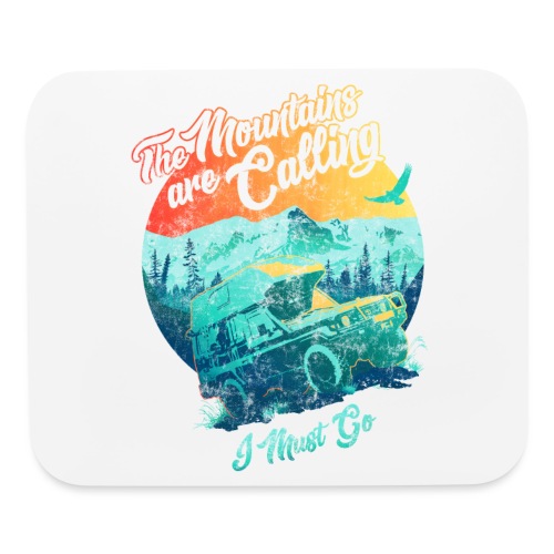 Calling Mountains - Mouse pad Horizontal