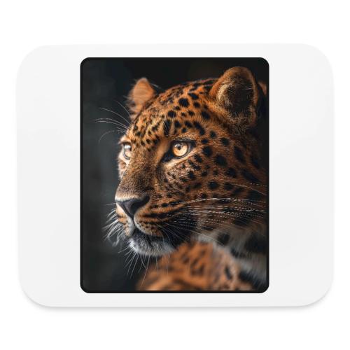 Amur Leopard Face Wildlife Design - Mouse pad Horizontal