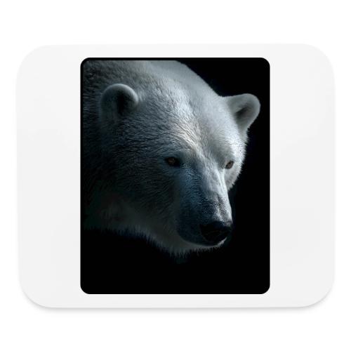 Polar Bear Close-Up Wildlife Design - Mouse pad Horizontal