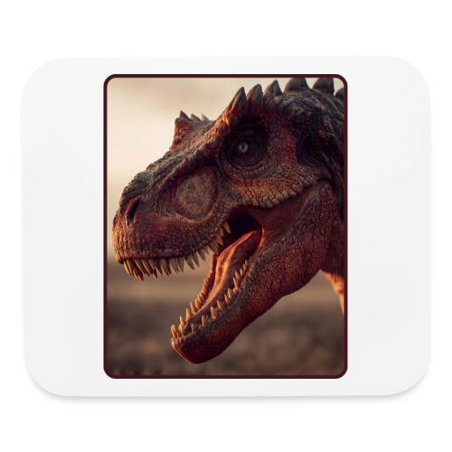 T Rex Roaring Close-Up Design - Mouse pad Horizontal