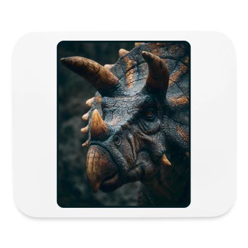 Triceratops Detailed Portrait Design - Mouse pad Horizontal