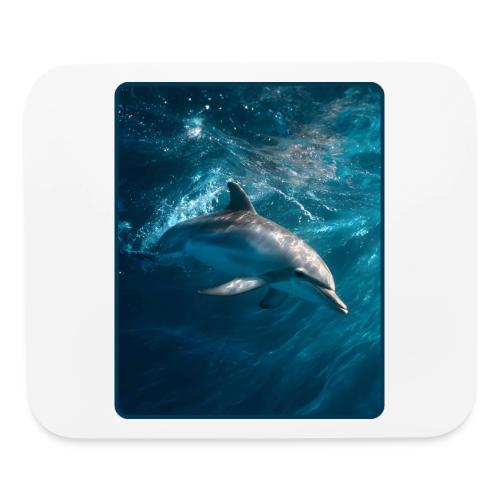Dolphin Sunlit Ocean Serenity Design - Mouse pad Horizontal