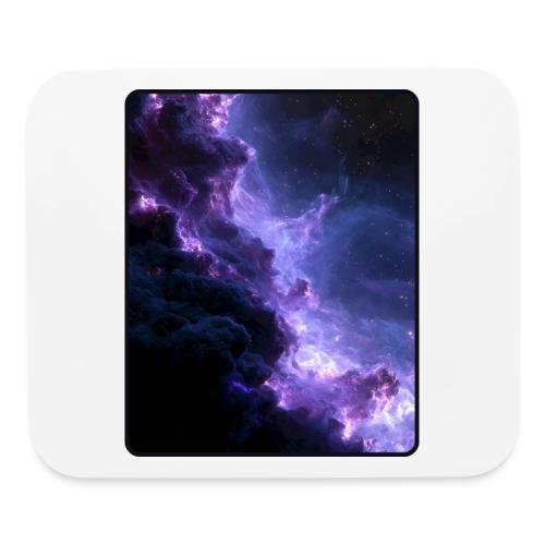 Purple Nebula Space Design - Mouse pad Horizontal