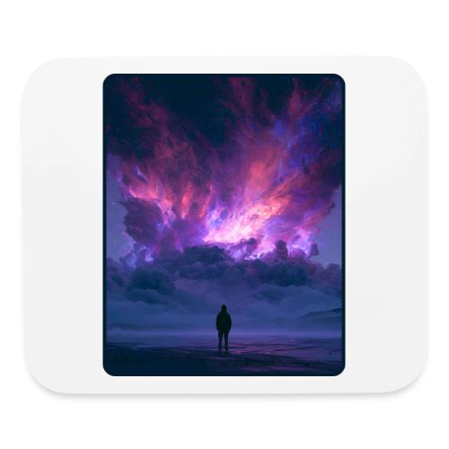 Cosmic Supernova Night Design - Mouse pad Horizontal