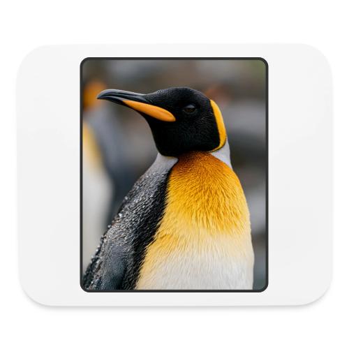 King Penguin Portrait Design - Mouse pad Horizontal