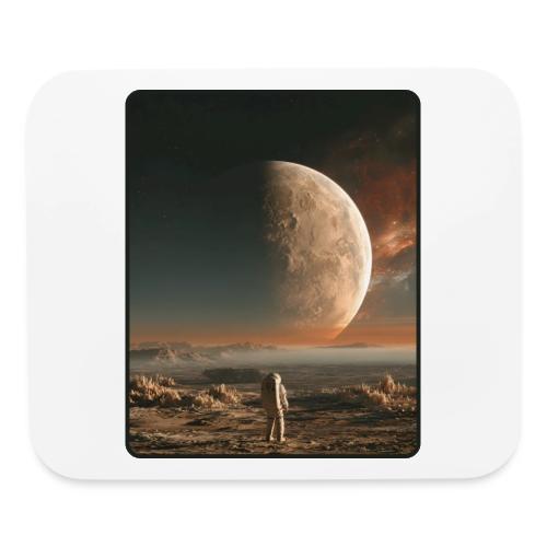 Astronaut on an Alien Moon - Mouse pad Horizontal