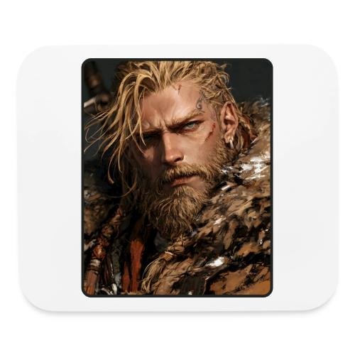 Battle-Scarred Viking Warrior - Mouse pad Horizontal