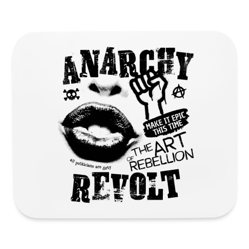 anarchy rebellion revolt revolution - Mouse pad Horizontal