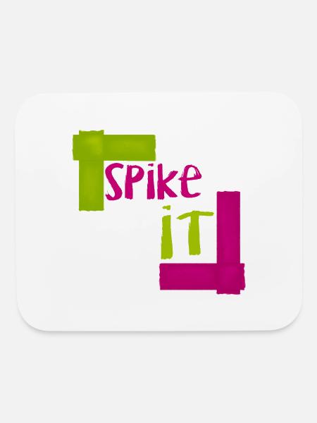 Spike It Bright Colored Gaff Tape For Stage - Mouse pad Horizontal - white - Front