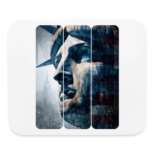 USA: Urban Liberty Triptych - Mouse pad Horizontal