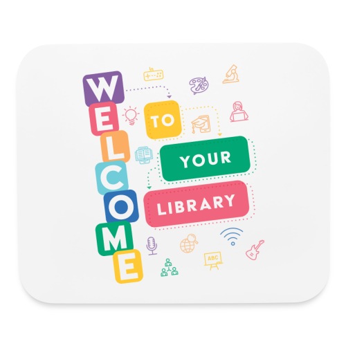 2021 National Library Week - Mouse pad Horizontal