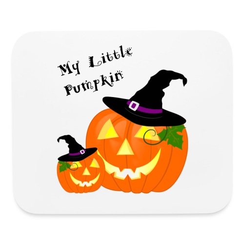 My Little Pumpkin in a Witches Hat - Mouse pad Horizontal